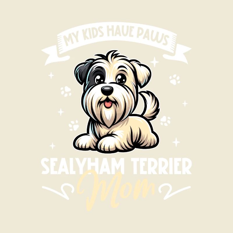 Sealyham Terrier Mama