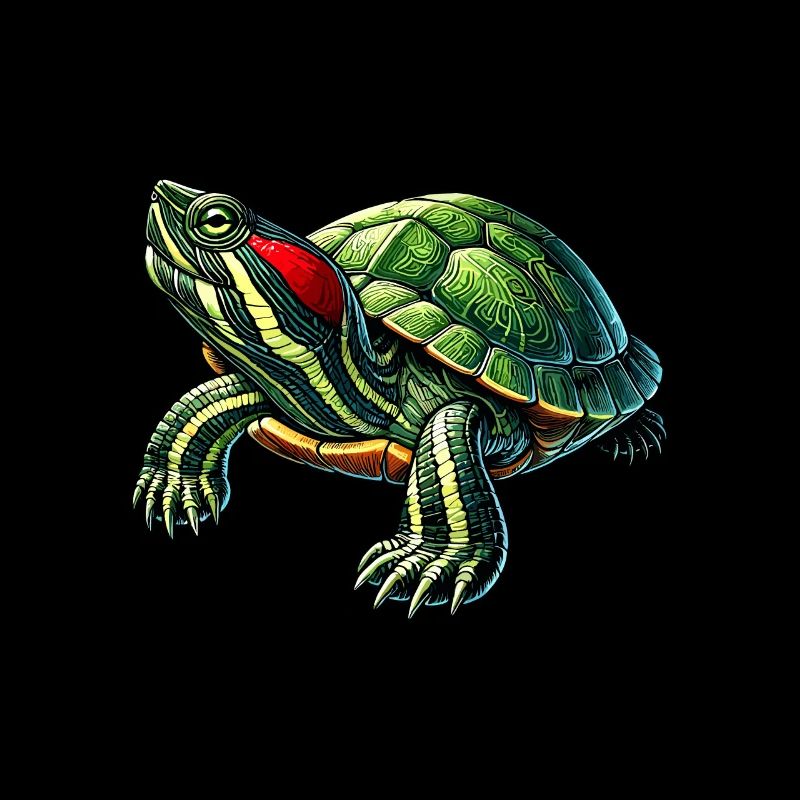 Turtle Red-eared Turtle