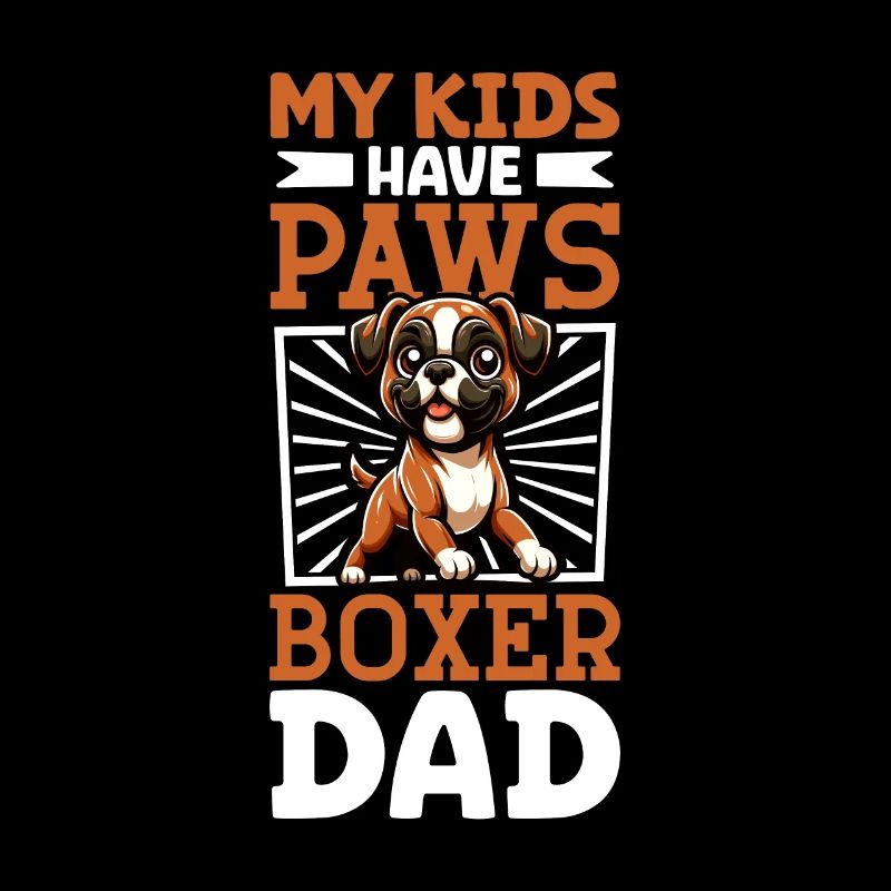 Papa boxeur