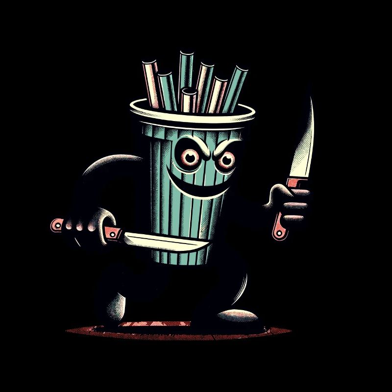 Scary Psycho Drinking Cup Boissons