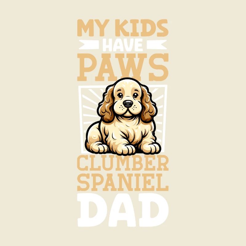 Clumber Spaniel Dad