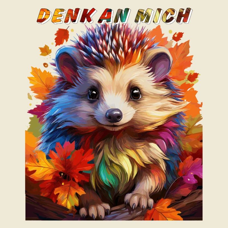 IGEL HERBST DENK AN MICH