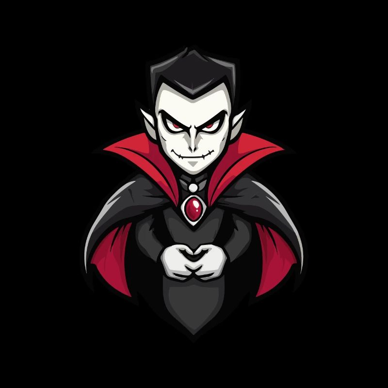 Vampire Halloween Comic