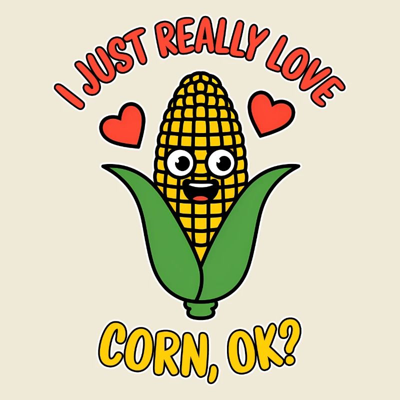 Corncob saying corn funny corncob gift