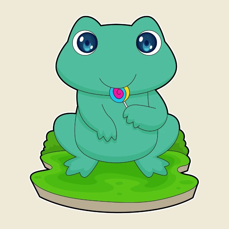 Frog Lollipop