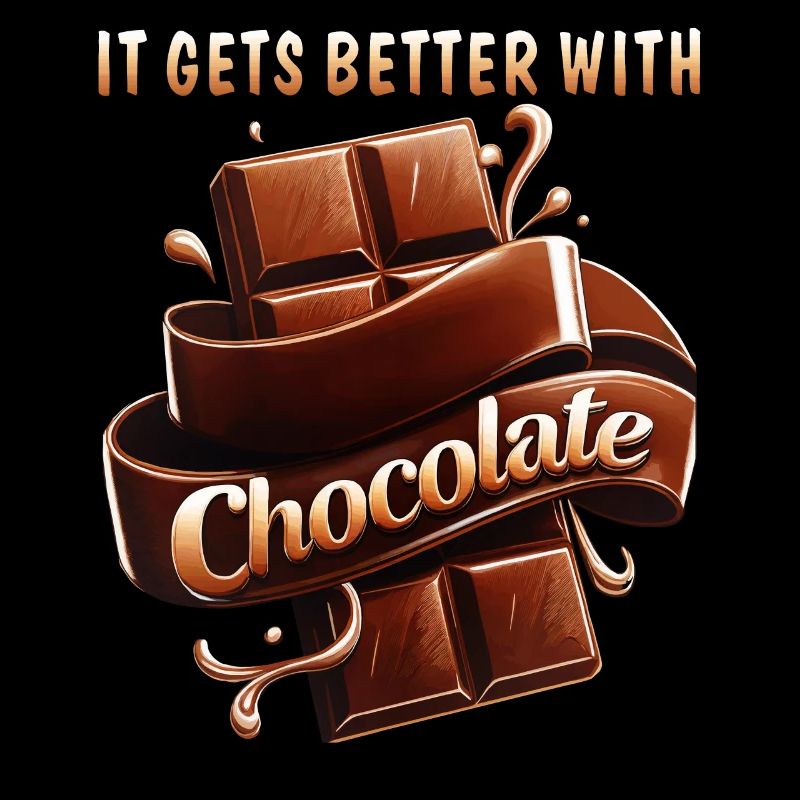 ÇA S’AMÉLIORE AVEC LE CHOCOLAT