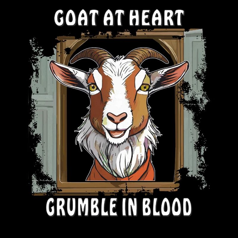 ZIEGE CHÈVRE DANS L’ÂME GROGNE DANS LE SANG