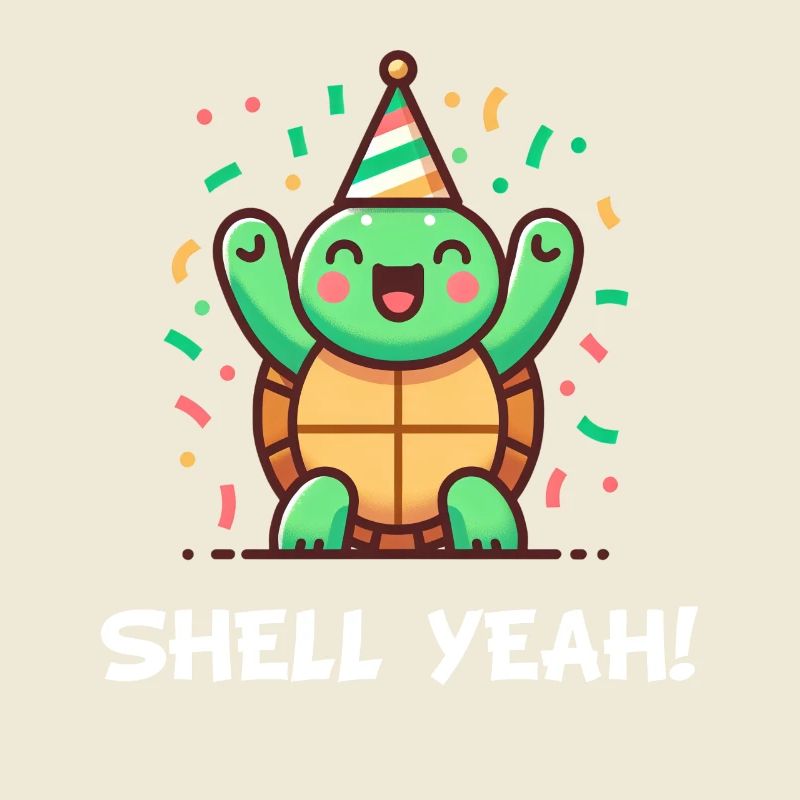 Shell Yeah! Celebration Turtle