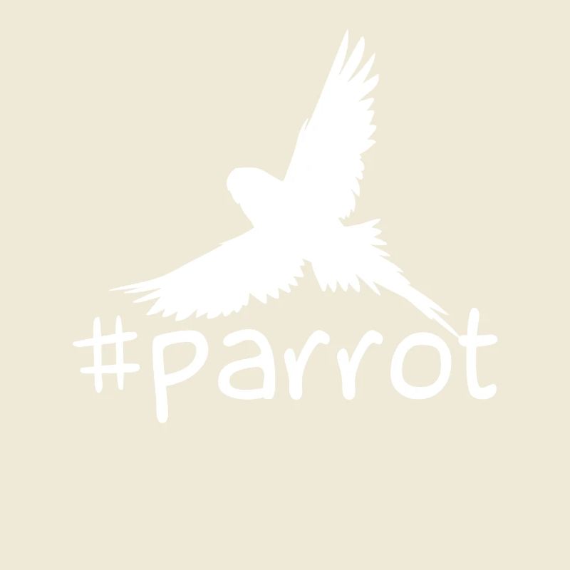 Funny Parrot Hashtag