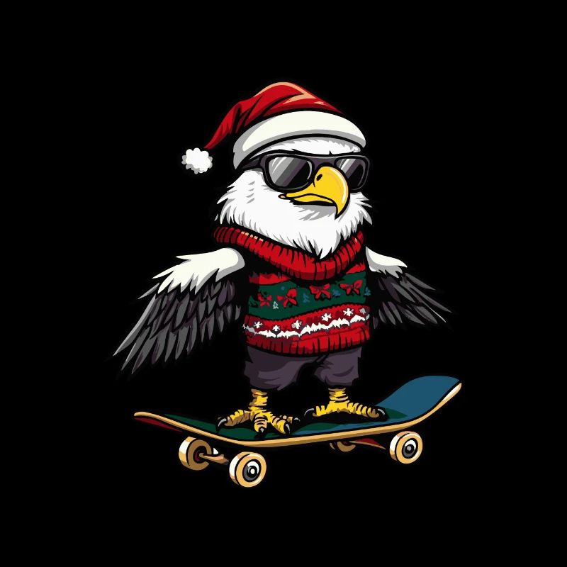 Aigle Noël Drôle
