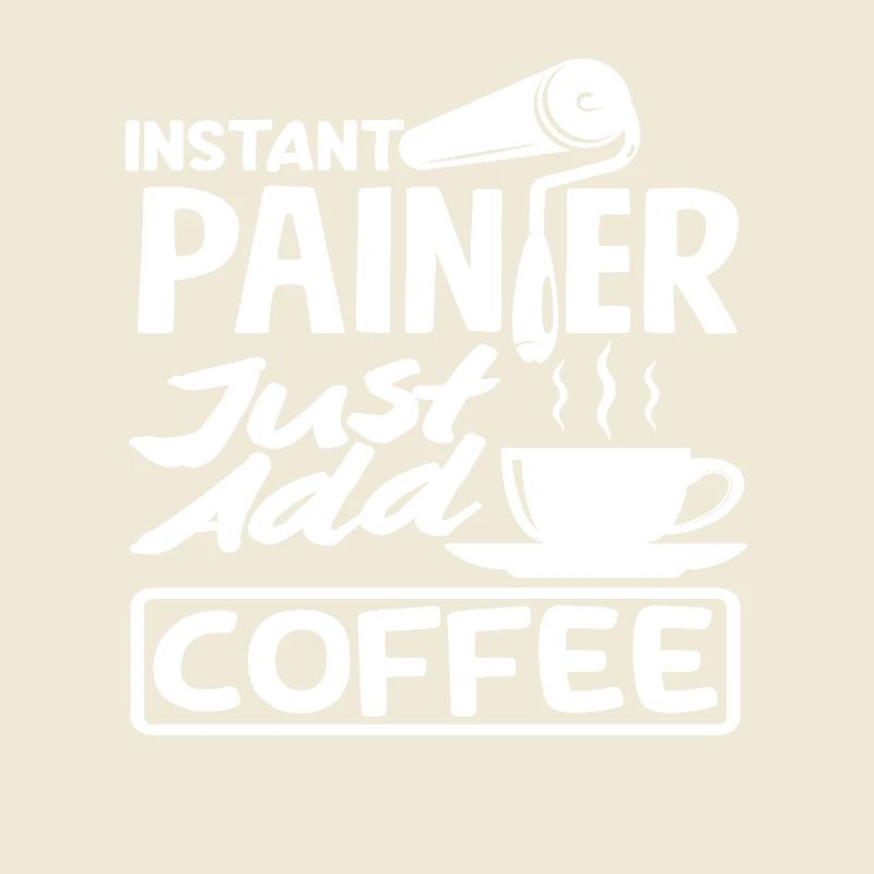 Peintre instantané facile à ajouter du café