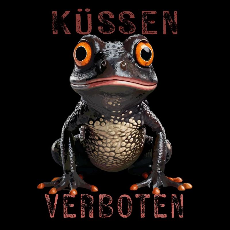 FROSCH KÜSSEN VERBOTEN