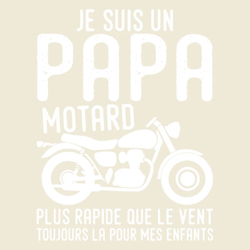 Biker Papa, Motorrad, Vatertagsgeschenk
