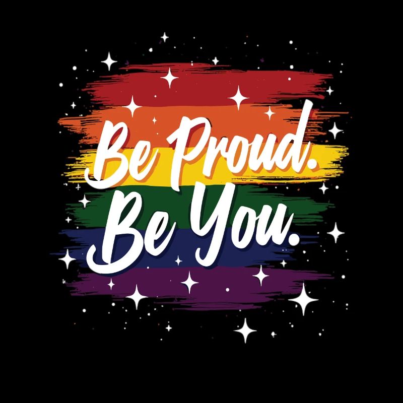 Pride Regenbogen LGBTQ+ Statement Stolz & Liebe