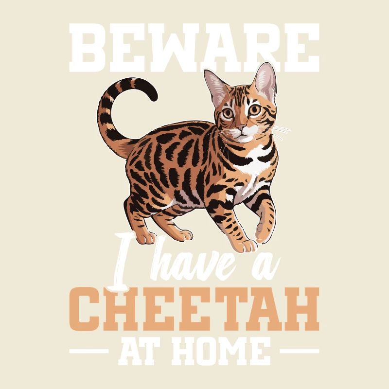 Parce que j’ai un guépard à la maison