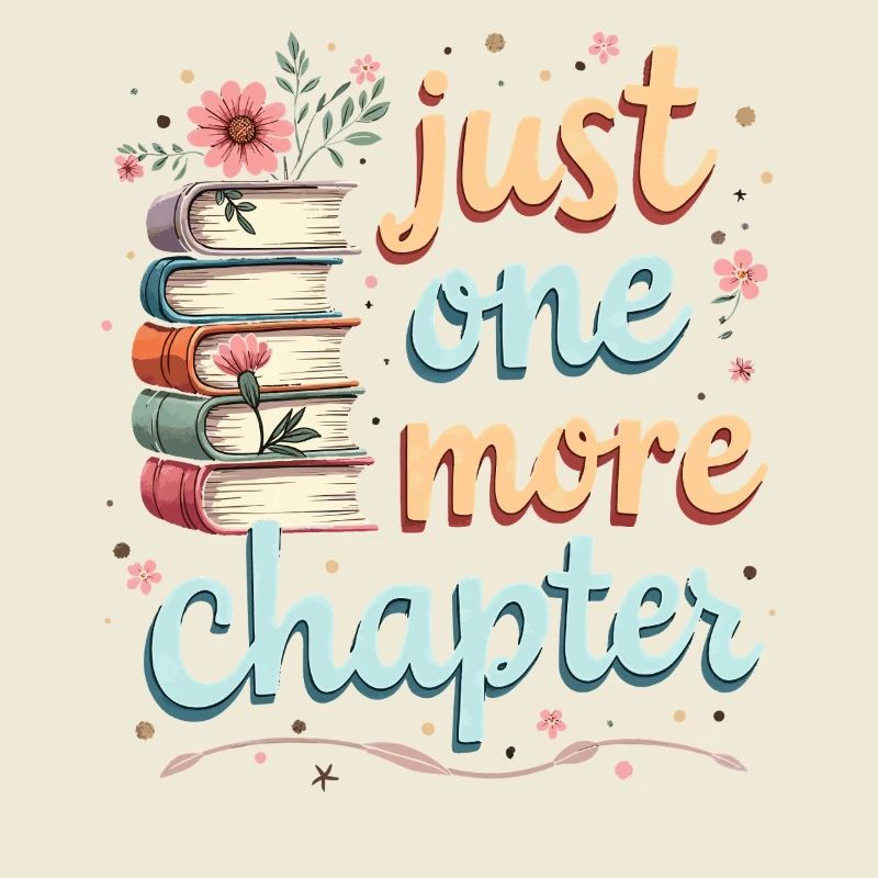 Just One More Chapter Book Reading - Book Lover