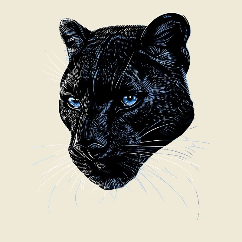 Panther Leopard Raubkatze Süße Großkatze Panter