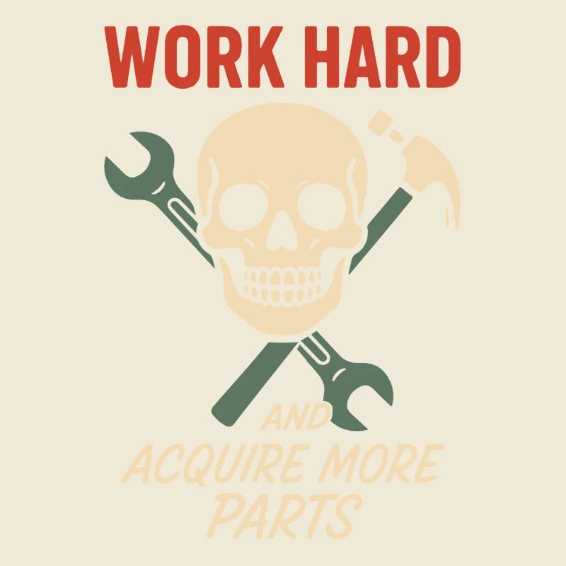 Travailler dur, acquérir plus de pièces, de garages, d’humour