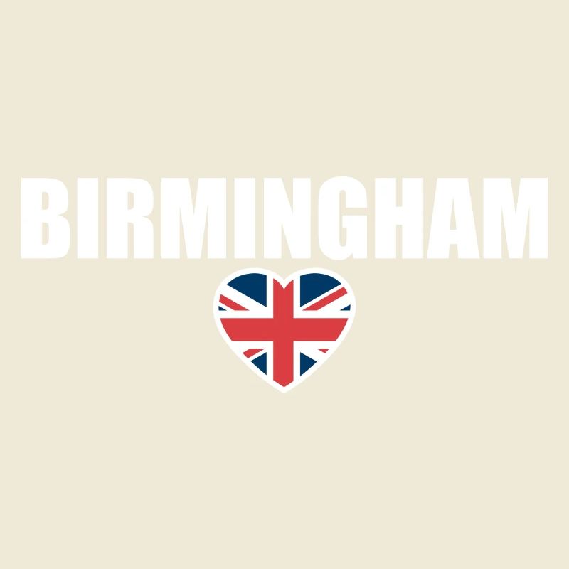 Birmingham Great Britain British Flag British