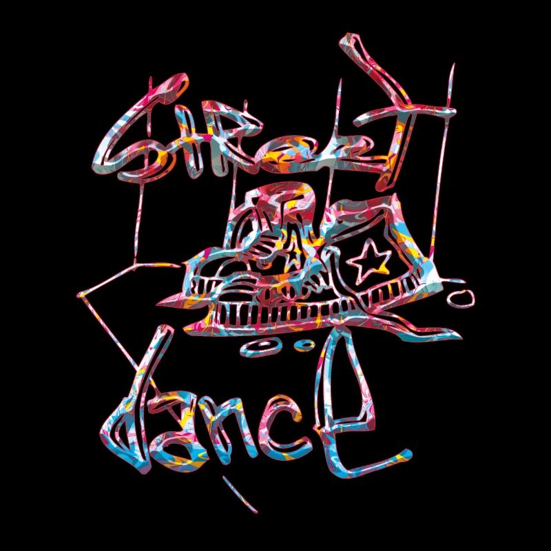 Style graffiti Splash hip hop couleurs peintre couleur