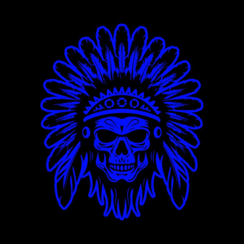 Apache Skull Indian