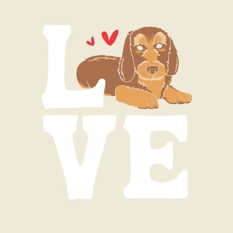 Dachshund wire-haired dachshund