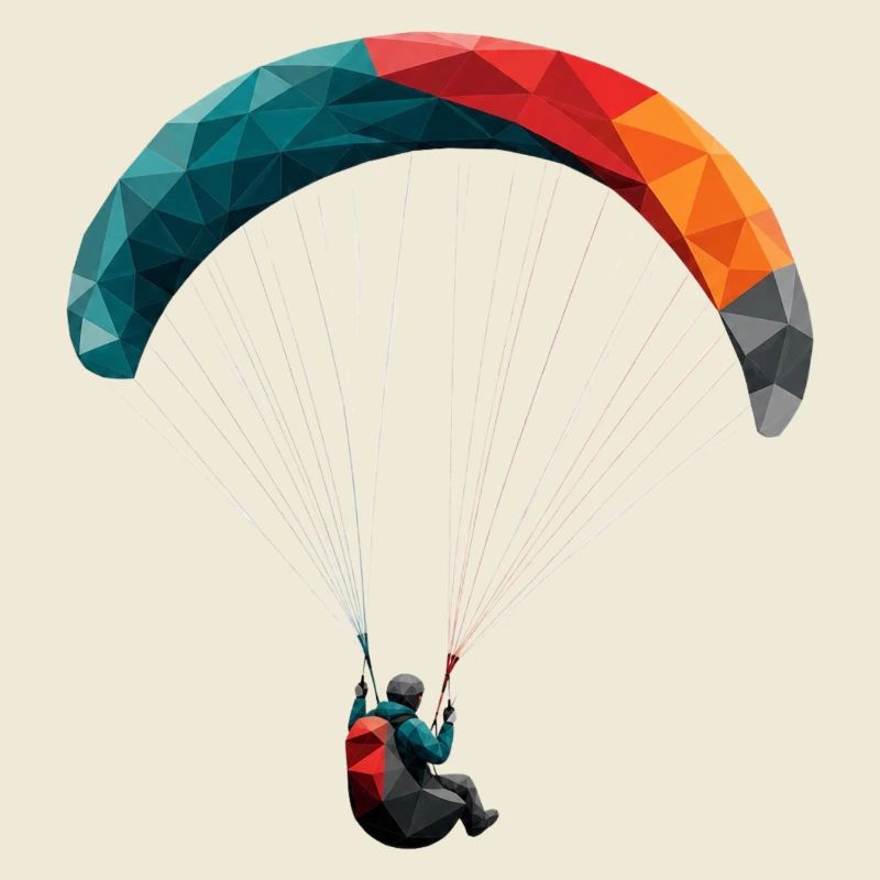 Geometrischer Paragleiter Panodesign