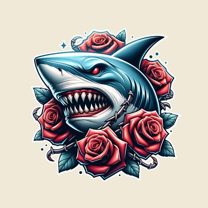 Shark Roses