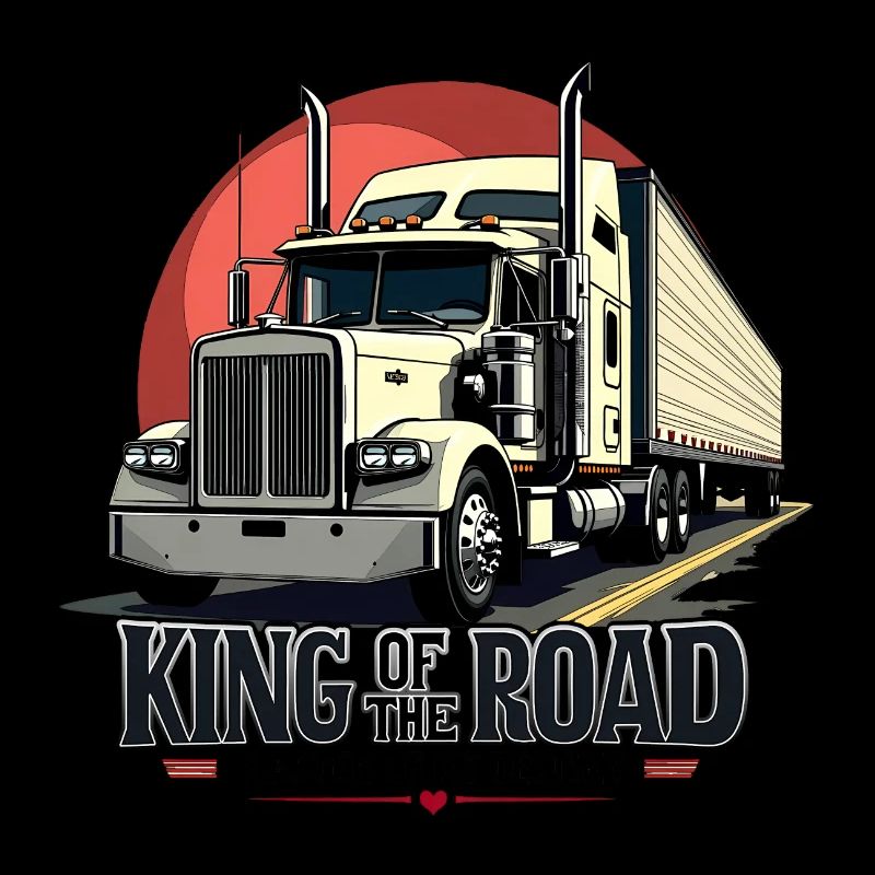 Roi de la route – Conception de camionneur