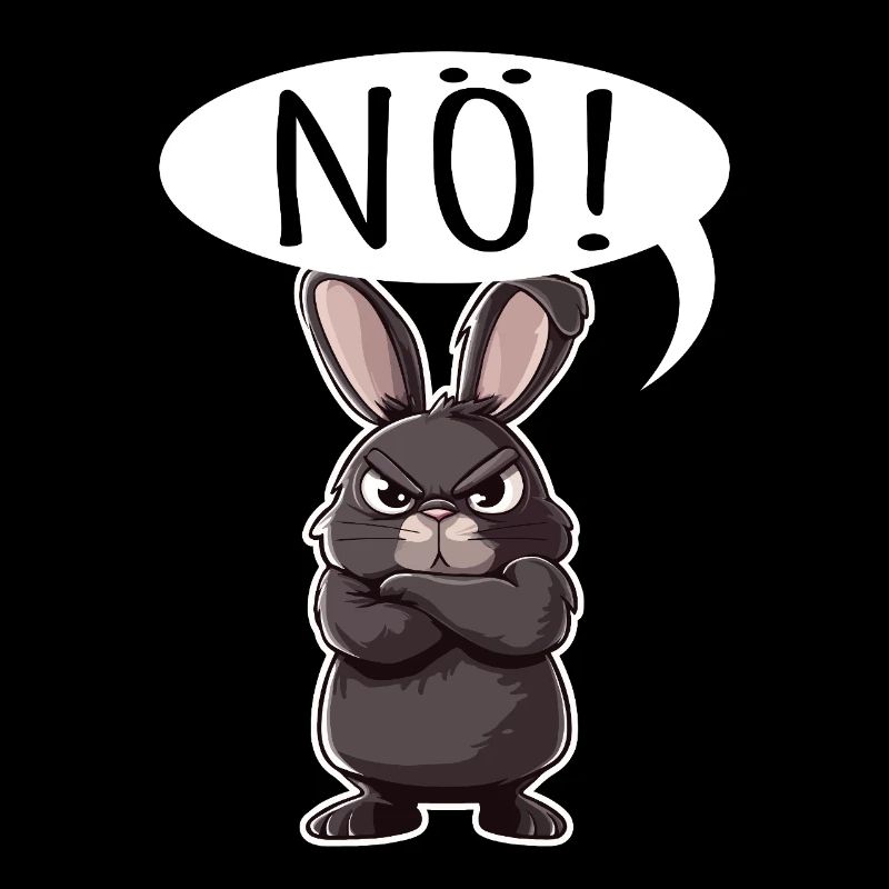 NÖ Hase Comic Ostern Geschenk