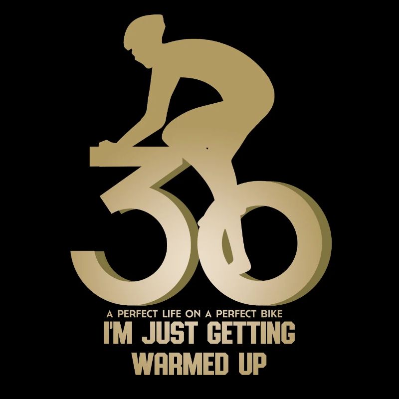 Radfahrer 30 Geburtstag