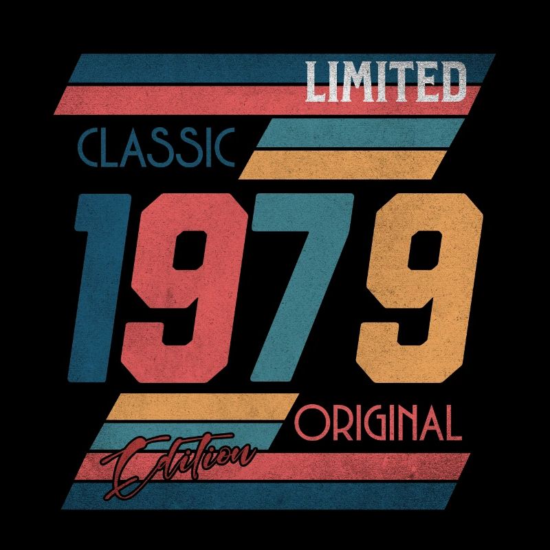Millésime 1979 Édition Limitée Cadeau Vintage