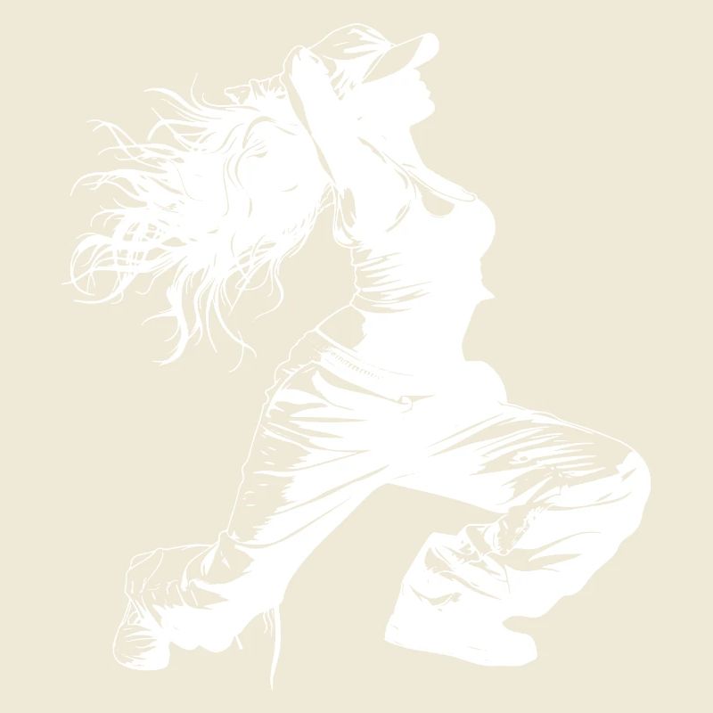 Dessin de breakdancer