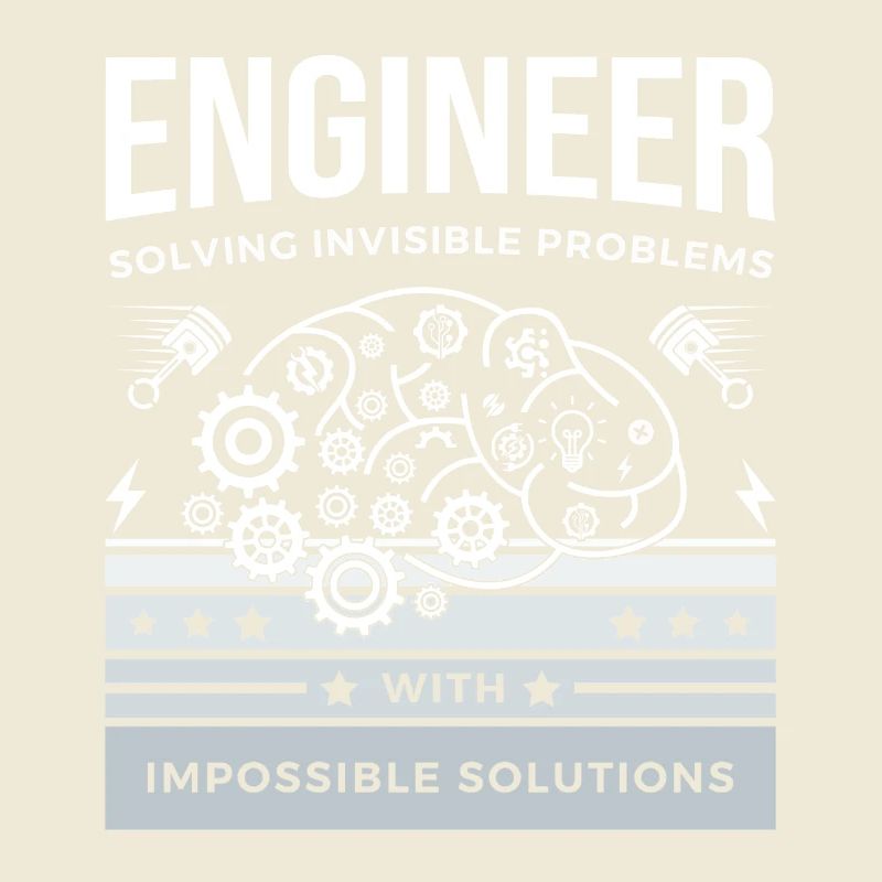 ENGINEER – Solving Invisible Problems T-Shirt