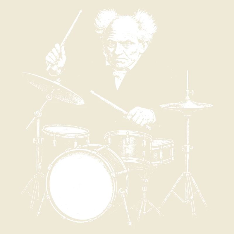 Schopenhauer Batteur Burst Silhouette