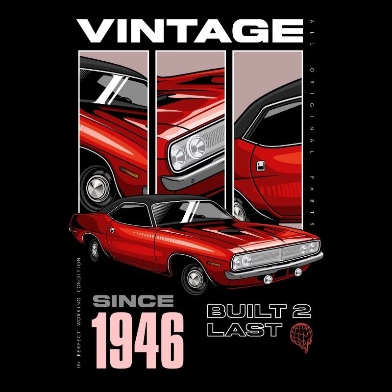 Ich bin nicht alt, ich bin ein Oldtimer, der 1946 geboren wurde