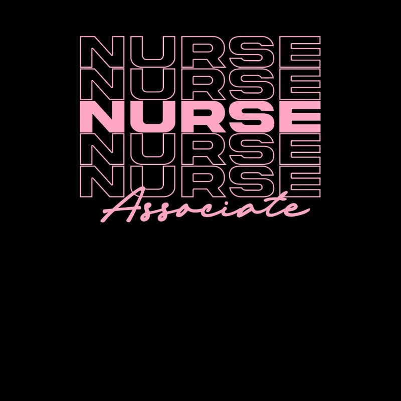 Infermiera associata infermieristica infermieristica medica alla moda