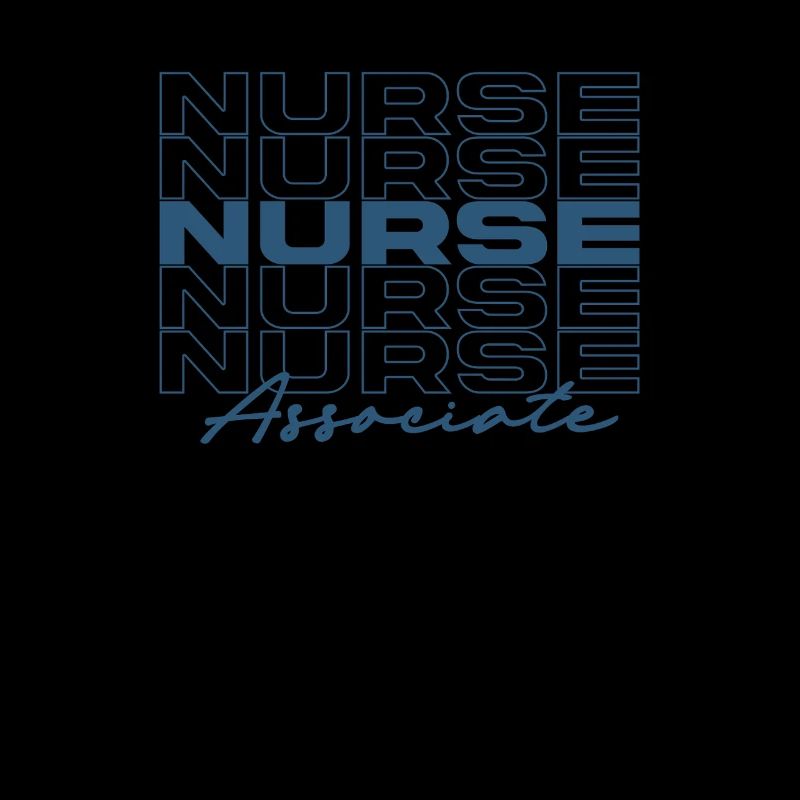 Infermiera associata infermieristica infermieristica medica alla moda