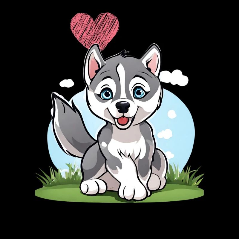 Petit Husky - Chiot loup