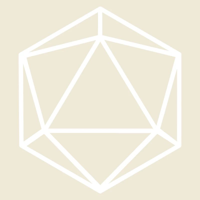D20 D20 Dice Abstract