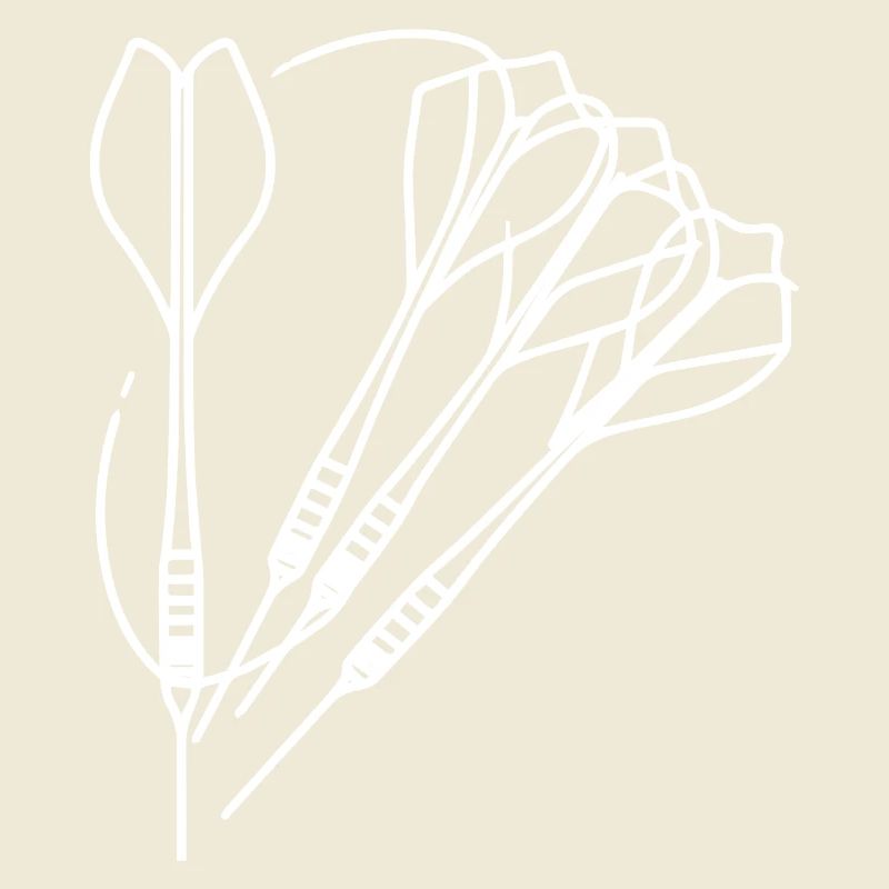 Dessin de fléchettes