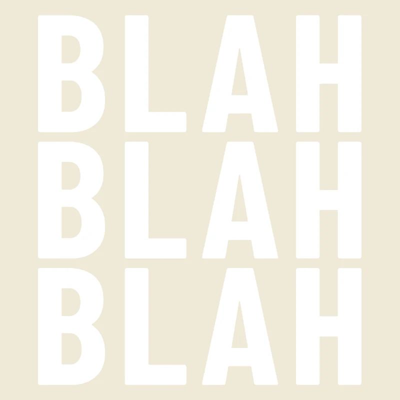 bla bla bla