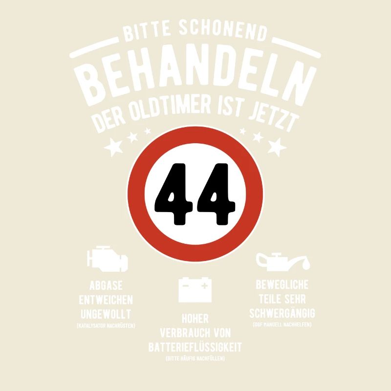 Oldtimer schonend behandeln - 44. Geburtstag