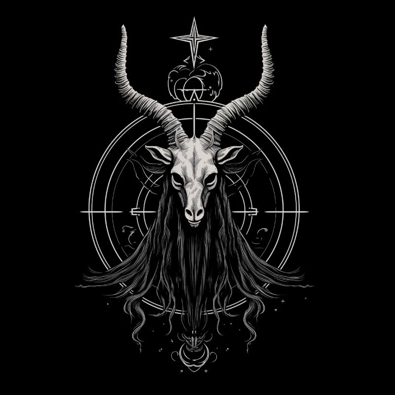 Ziege Baphomet