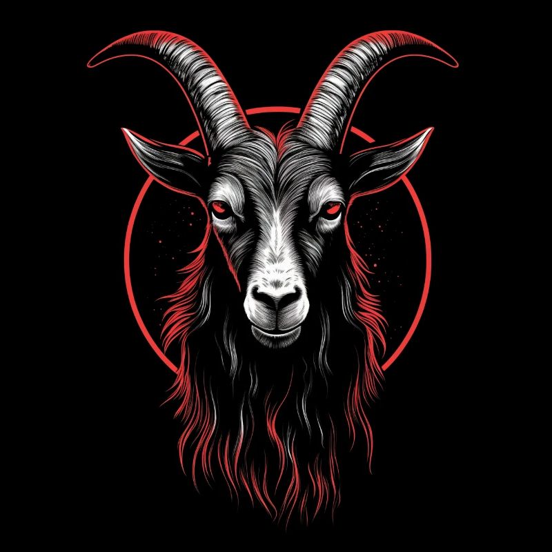 Chèvre Baphomet