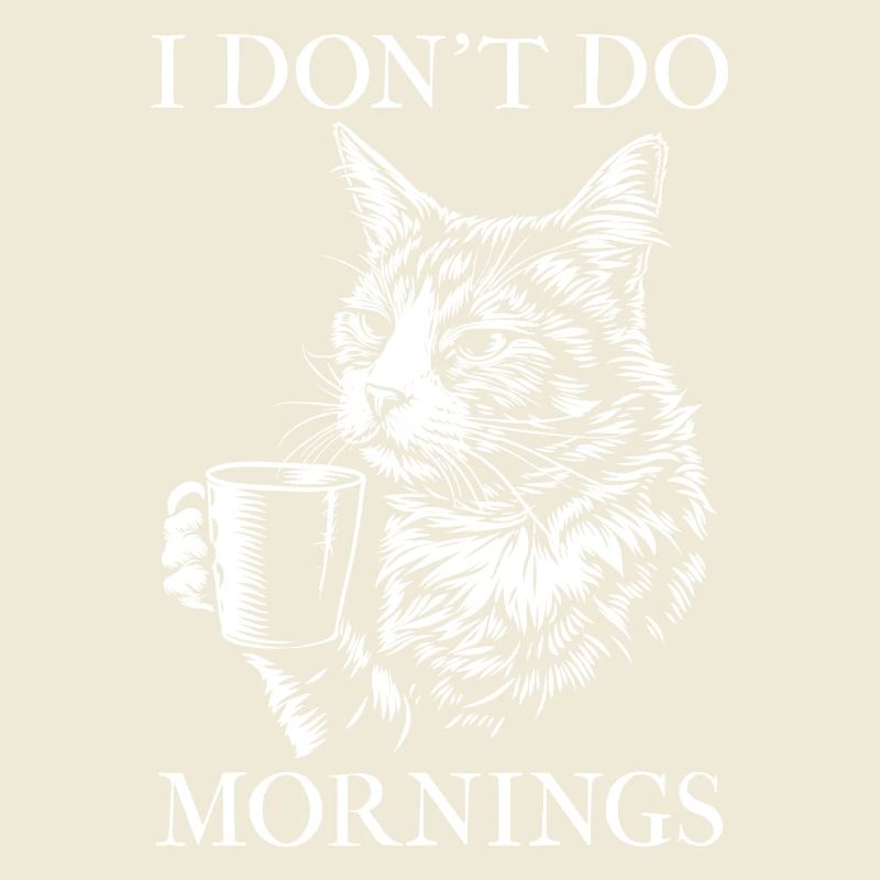 Cat Coffee Funny