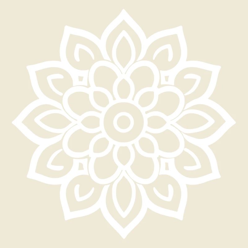 Logo de la fleur de mandala