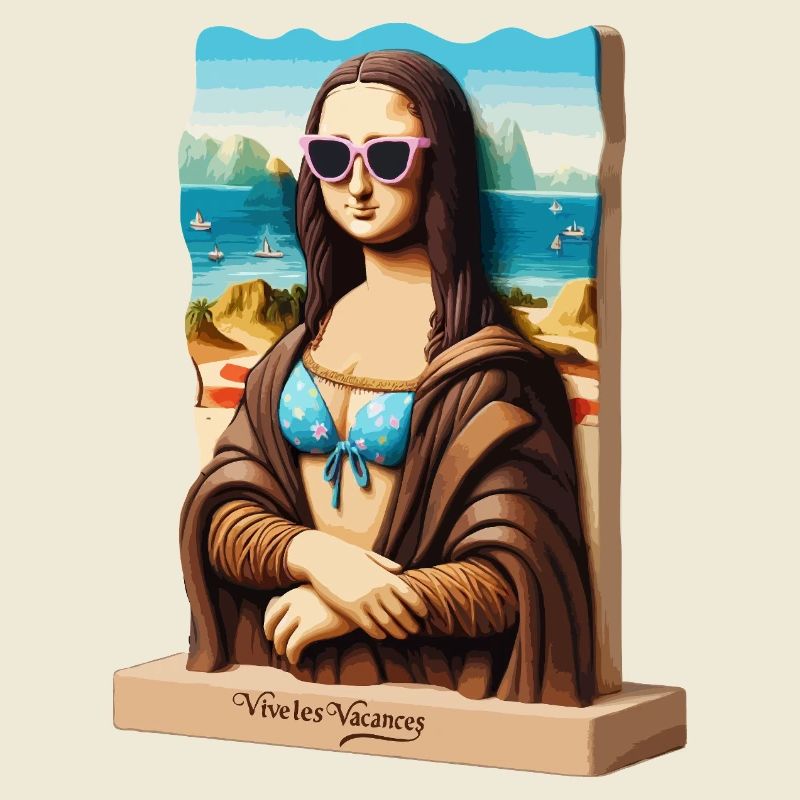 Mona Lisa im Urlaub