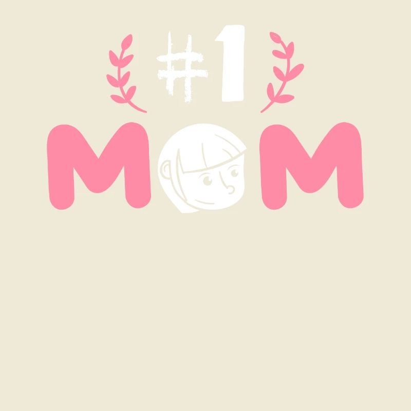 #1 Mom Mutter Muttertag Liebe Geschenk Idee