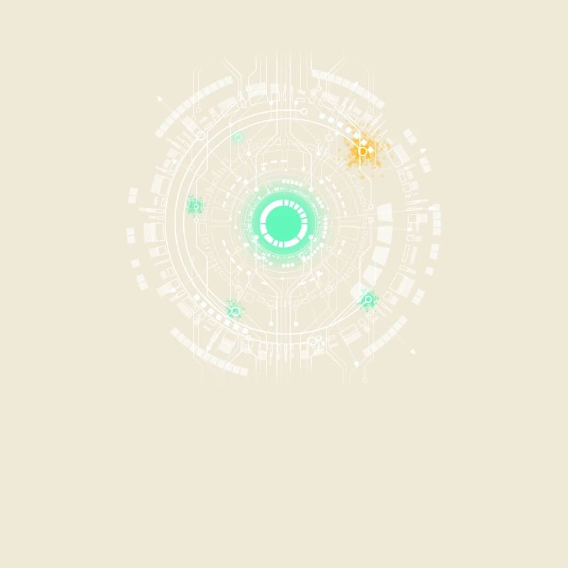 nerd CPU core computer code pc board spaceship